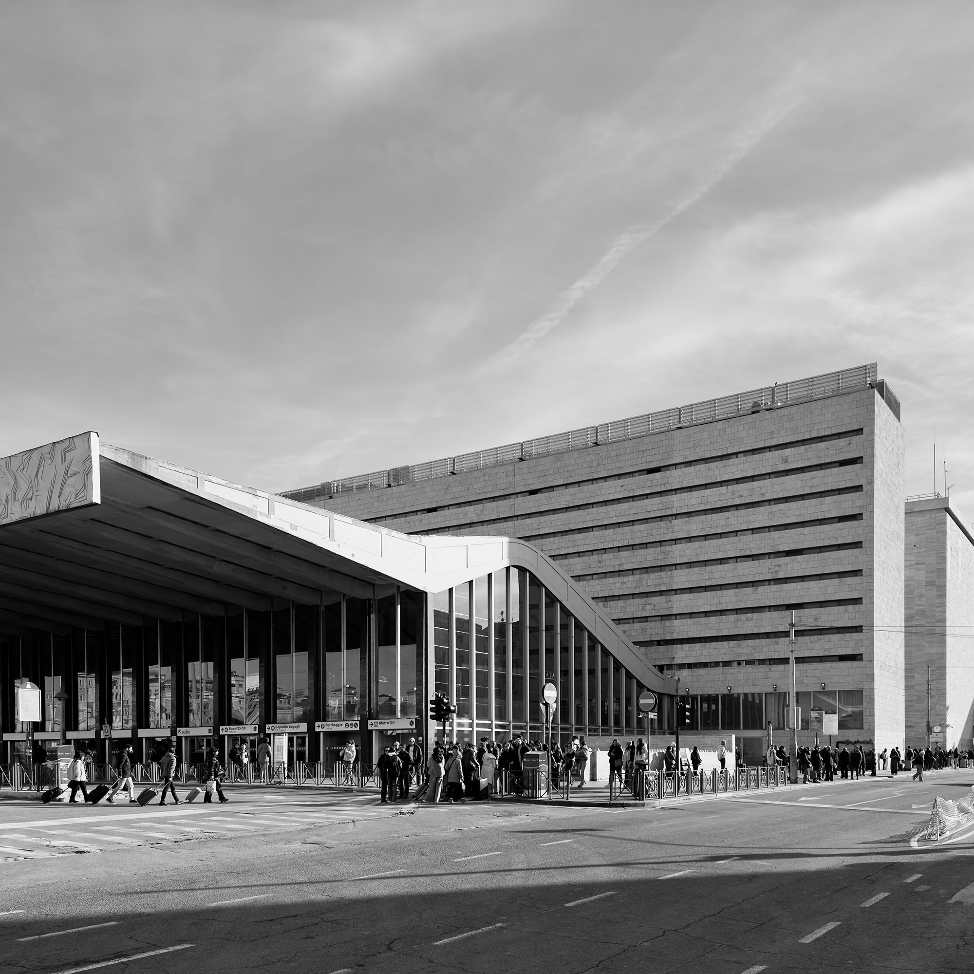 Edificio di testa della Stazione Termini