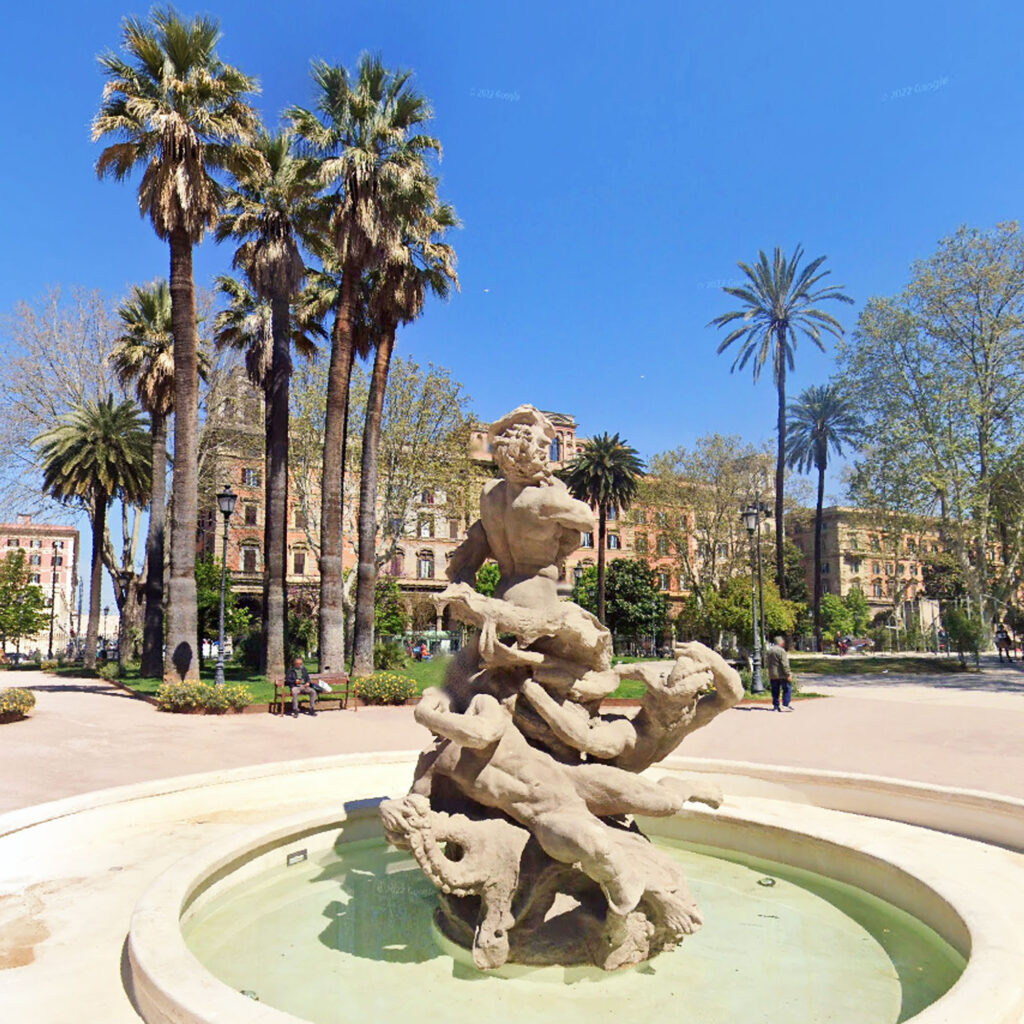 Giardino di piazza Vittorio Emanuele II