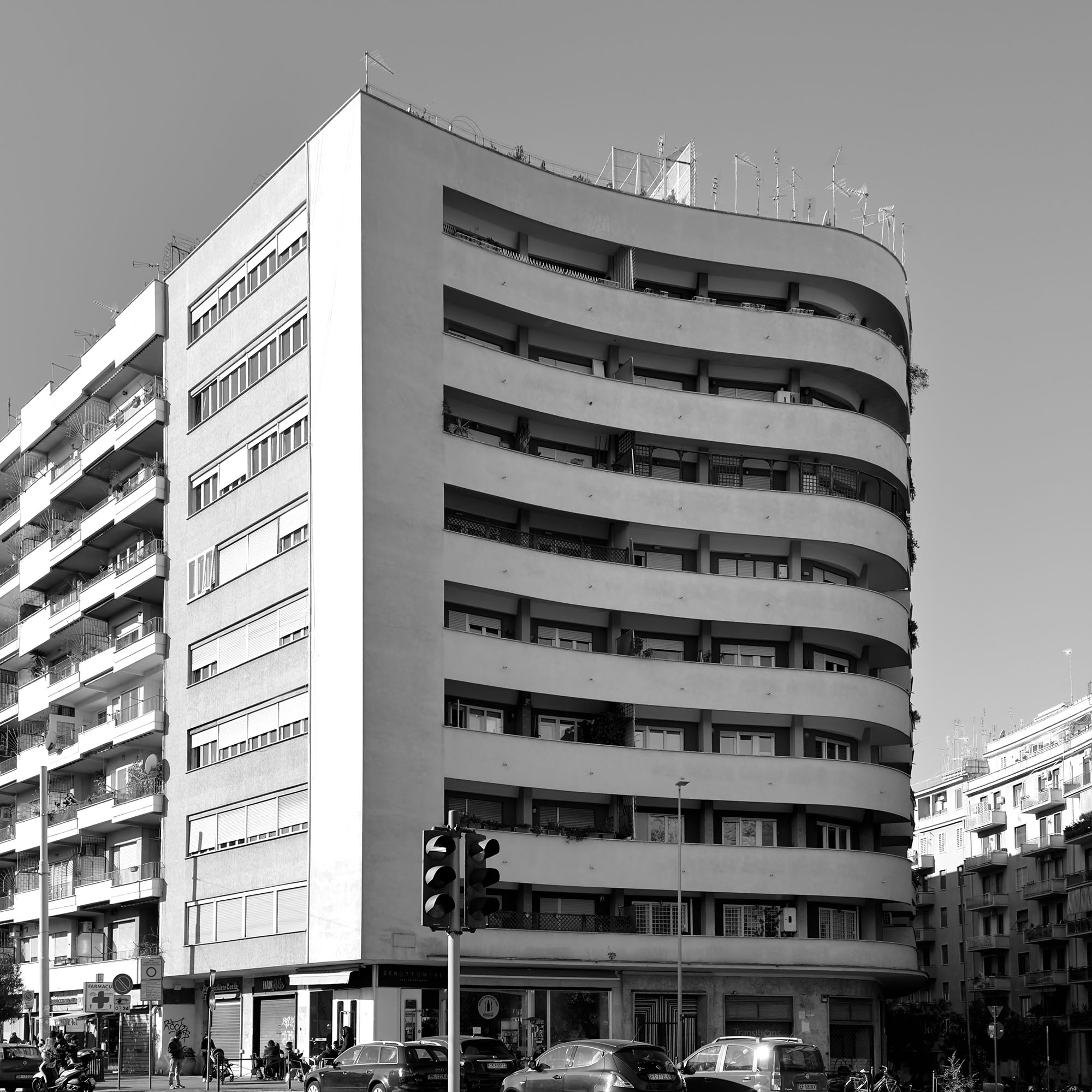 Edificio intensivo in via Tembien